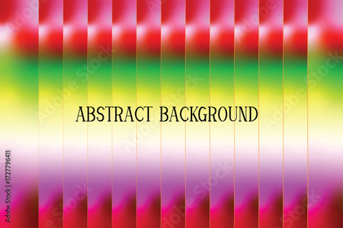 Retro Neon Gradient Abstract Background with Grain and Noise Texture