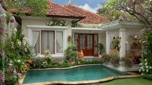 Luxury Villa with Private Pool and Lush Garden in Bali for Vacation Retreats