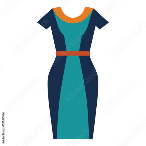 Shop the latest fashion trends stylish sheath dress for women online blue and teal dress