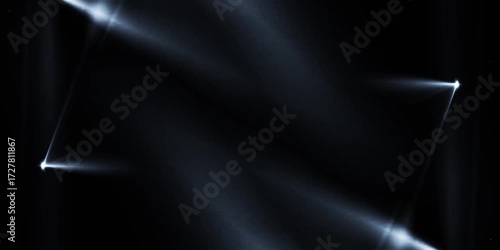 Party Flash Lights. Yellow flashes of light Video Background.