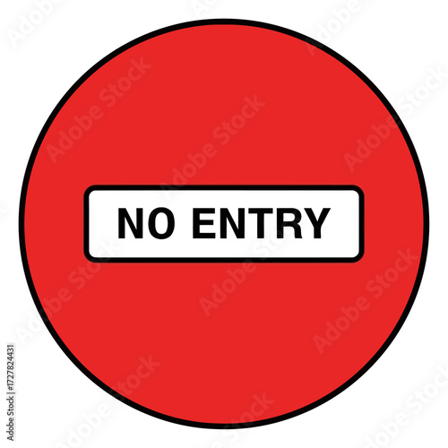 No Entry Sign A Universal Symbol of Restriction and Prohibition