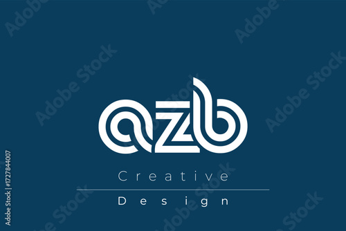 AZB Creative Unique Modern Letter Logo Design