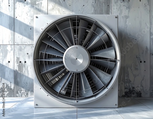 Modern industrial ventilation system