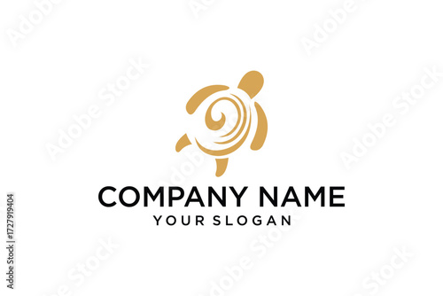 Turtle icon illustration design template