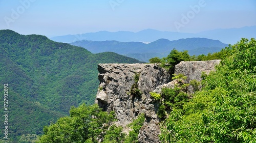 Wallpaper Mural Scenery around Jusaam Rock in Gyeongju, Korea Torontodigital.ca