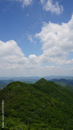 Wallpaper Mural Korea's beautiful mountains and blue skies Torontodigital.ca