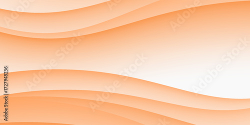 orange and white business wave banner background. suit for bussines, banners