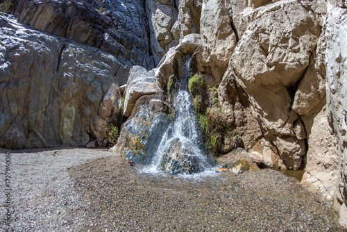 Darwin waterfall in Death Valley national park (inyo county)