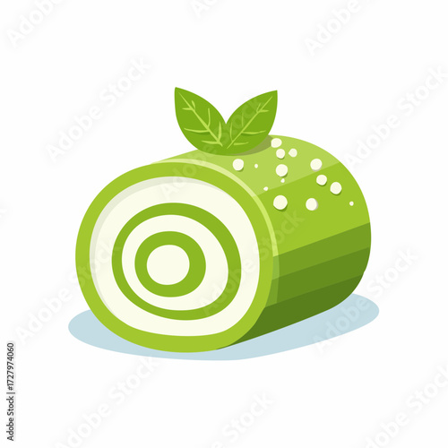Green Tea Swiss Roll Delight A Sweet and Refreshing Dessert Treat, 27_6mw4r9_Sep