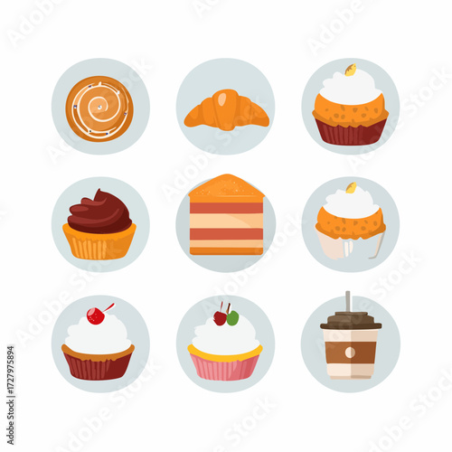 Sweet Treats A Colorful Array of Pastries and Cakes for Your Delightful Occasions