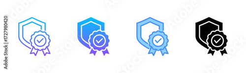 Authenticity Multi Style Icon Set