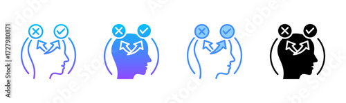 Feasibility Multi Style Icon Set