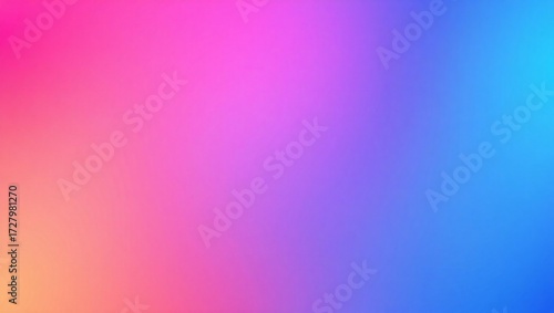 Vibrant pixelated gradient background with pink blue and orange hues