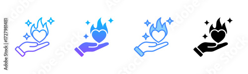 Passionate Multi Style Icon Set