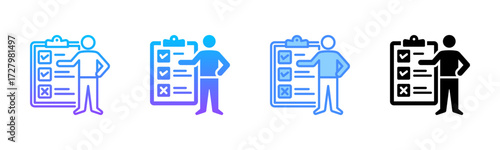 Accountability Multi Style Icon Set