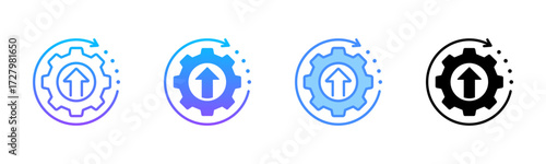 Improvement Multi Style Icon Set
