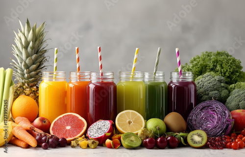 fruit and vegetable juice