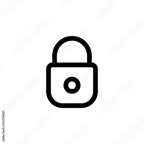 Unlock Icon for Security and Access