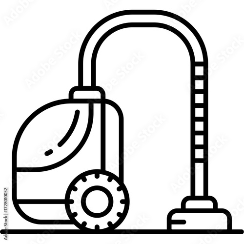 Vacuum cleaner Outline Icon