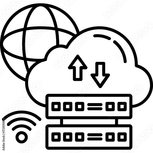 IaaS Outline Icon