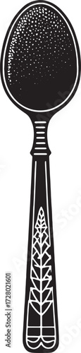  Antique Spoon Vector – Elegant Cutlery Icons 