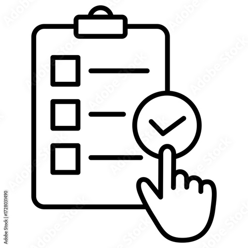Review Summary Outline Icon