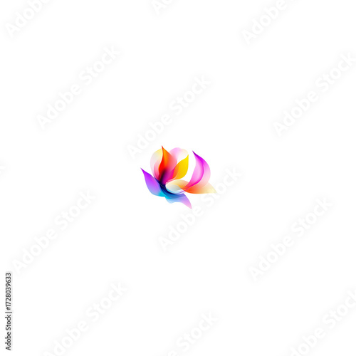 vector illustration of a colorful rainbow