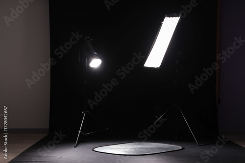 Glowing lighting equipment ...