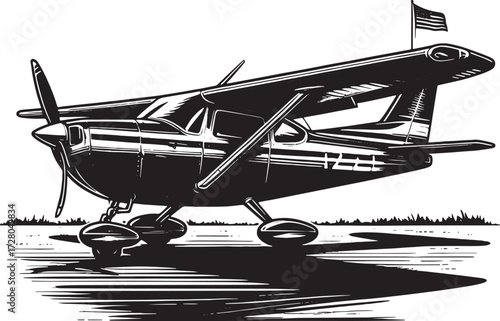 private jet plane black silhouette art design transparent background stock photos premium quality