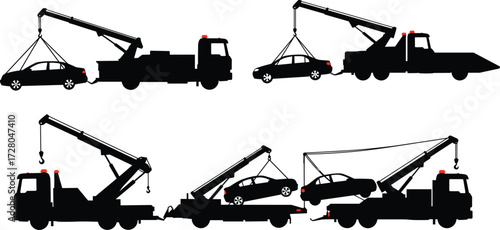 Tow truck, car towing, roadside assistance, vehicle recovery, breakdown service, emergency towing, accident recovery, automotive crane, heavy duty wrecker, transport service