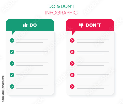 Do and Don't Infographic