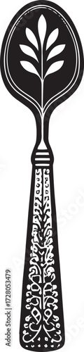  Antique Spoon Vector – Elegant Cutlery Icons 