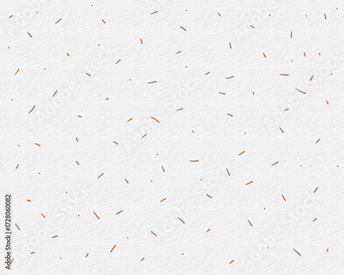 Tableau sur toile Brown sparse rectangular sprinkles background, crumpled white paper effect
