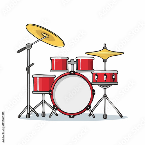 drum kit and drums