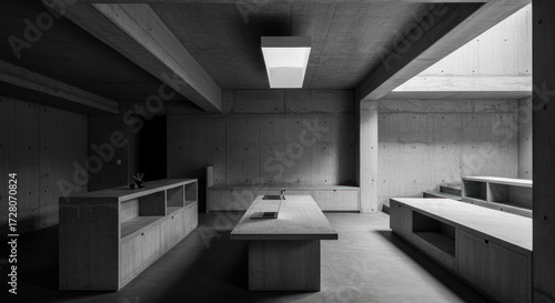Futuristic Minimalist Skyscraper Office Design