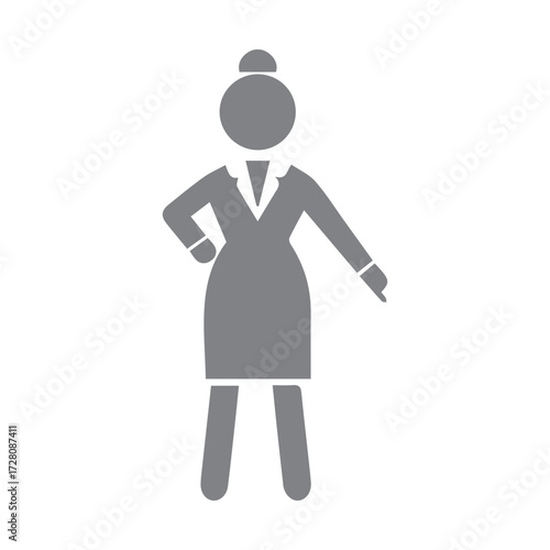Businesswoman Silhouette