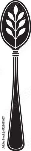 Antique Spoon Vector– Elegant Cutlery Icon