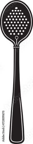 Antique Spoon Vector– Elegant Cutlery Icon
