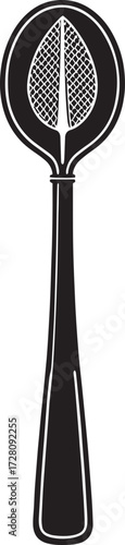 Antique Spoon Vector– Elegant Cutlery Icon