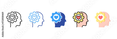 Emotional Intelligence Multi Style Icon Set