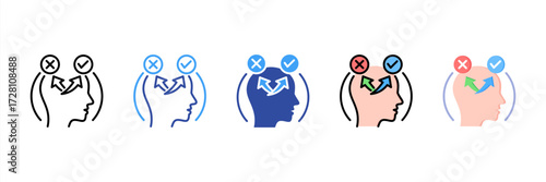 Feasibility Multi Style Icon Set