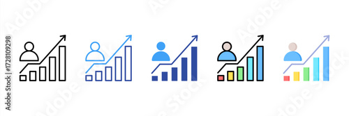 Personal Growth Multi Style Icon Set