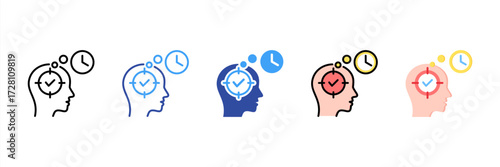 Discipline Multi Style Icon Set