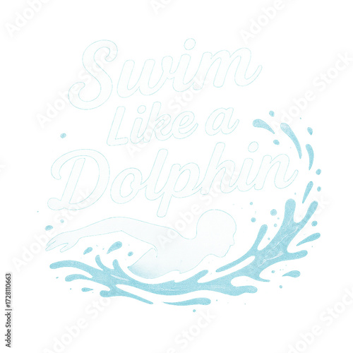 Swim Like a Dolphin Fluid dynamic