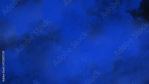 Abstract Dark Blue Fog Smoke Cloud Texture Background