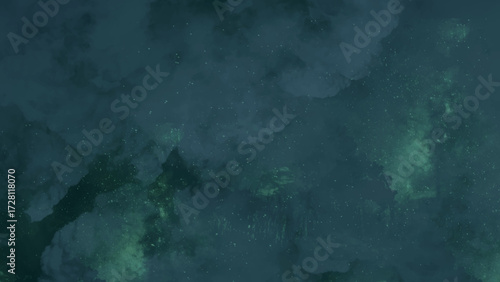 Dark Blue Galaxy Starry Night Background