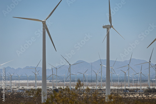 Large windmill power generation facility