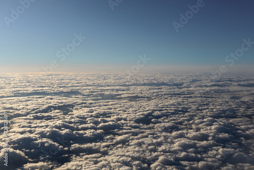 View from above the clouds