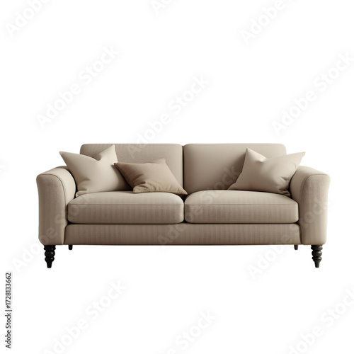 sofa isolated on white
