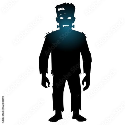 Man Halloween Monster Silhouette